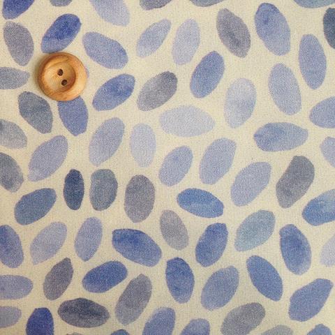 Leaves 100/% Cotton Luna Printed Fabric Backing Material Sew Craft Dressmaking
